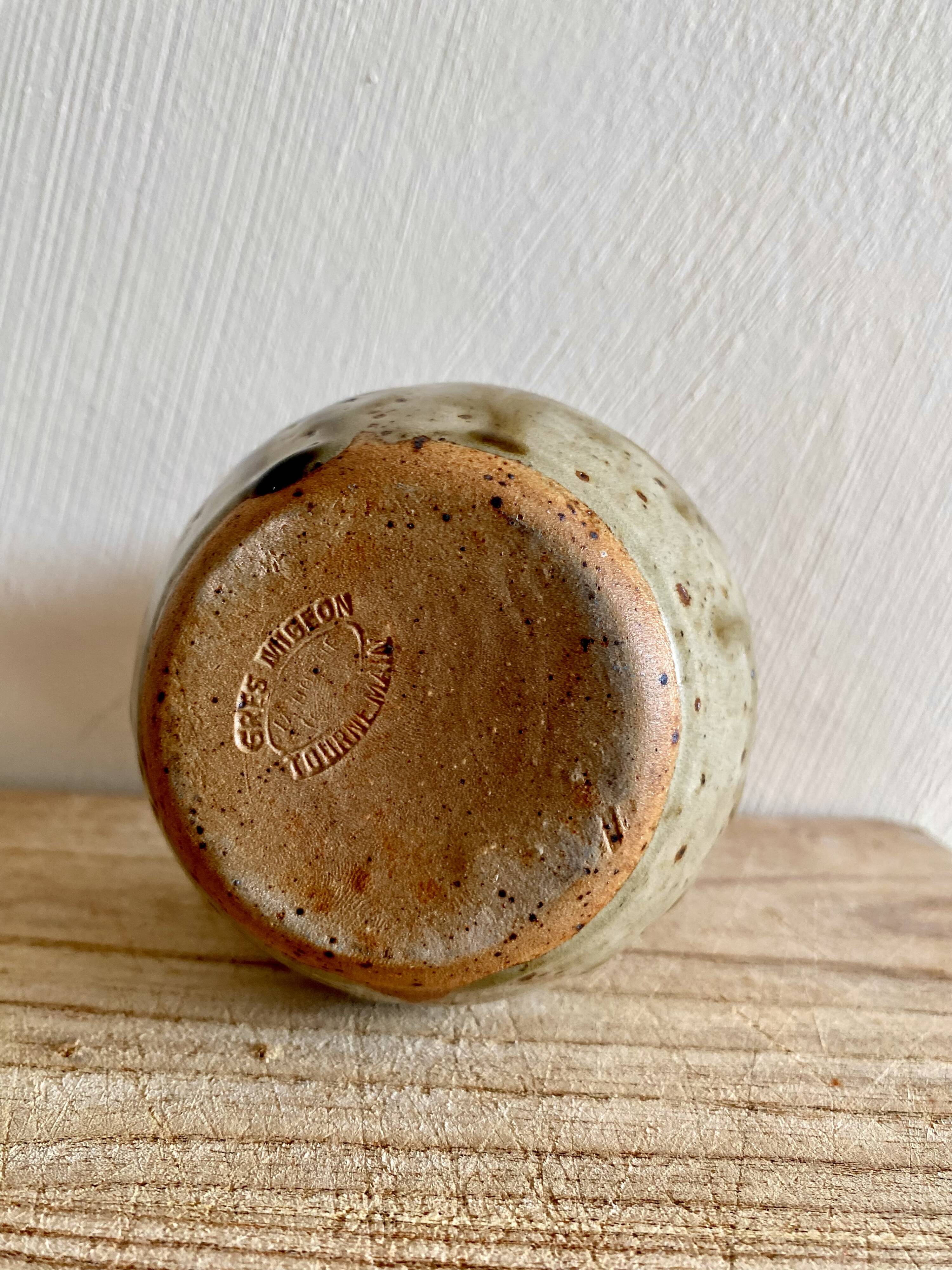 Stoneware vase, Migeon La Borne