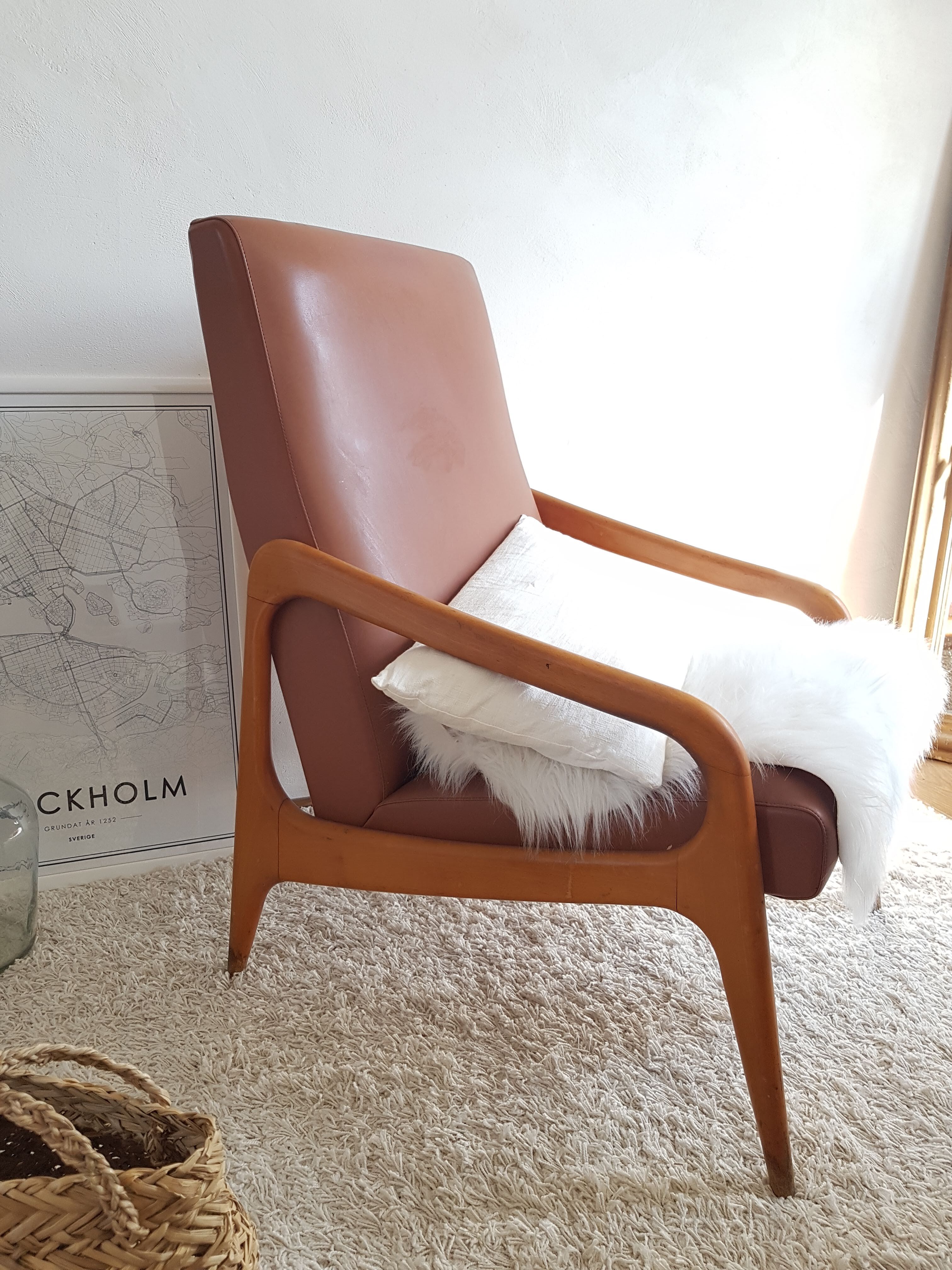 Stella Scandinavian armchair circa 1960
