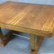 Table art déco en acajou années 1930
