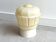 Art Deco pastel Thabur ceiling lamp, glass globe light