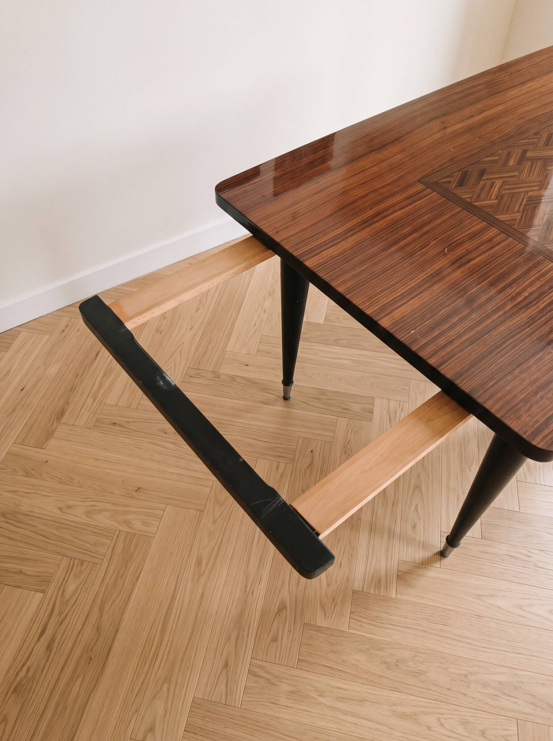 Art Deco wooden dining table