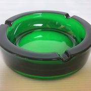 Green ashtray/pocket organizer, Italian design