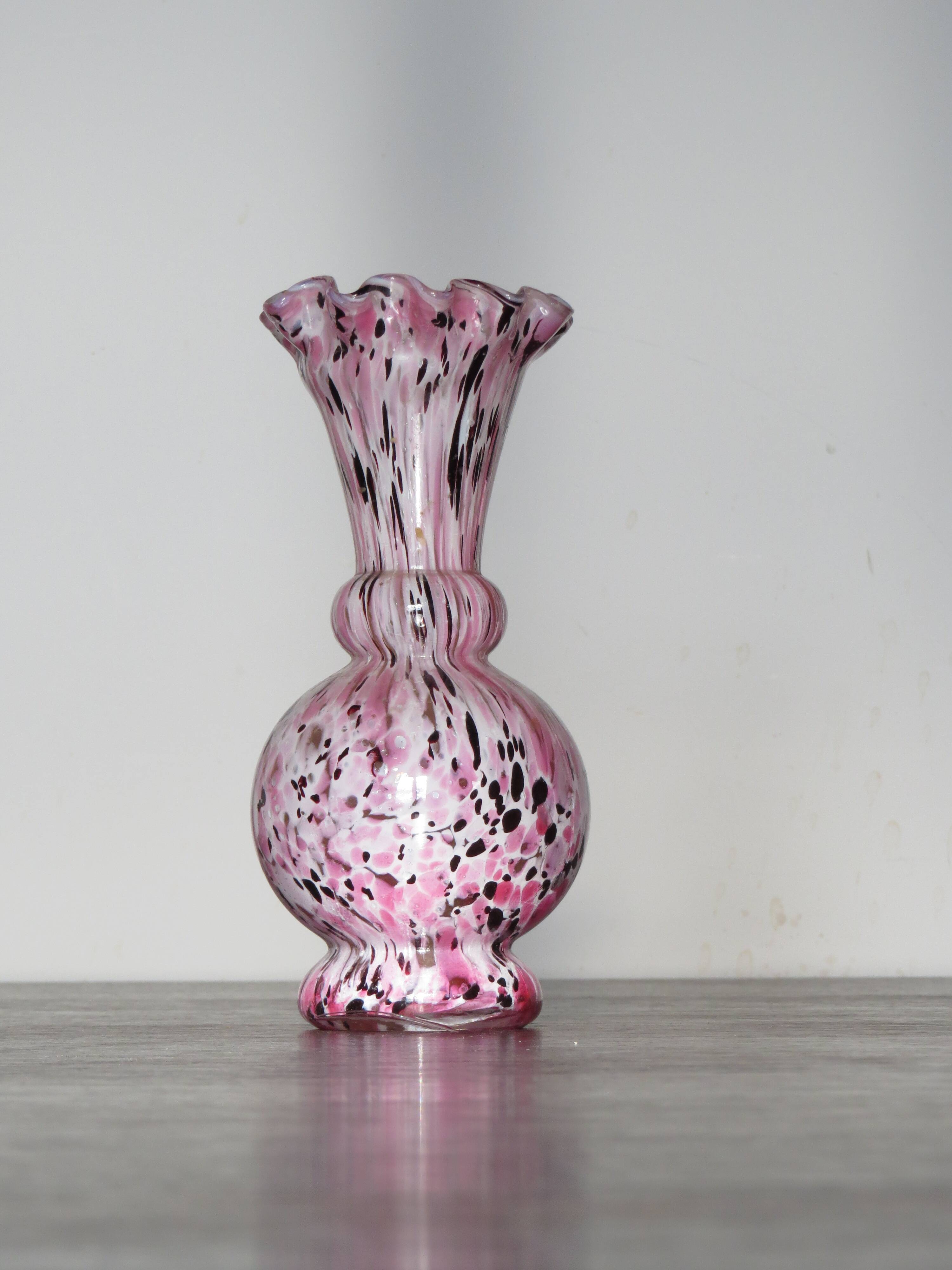 Clichy glass vase