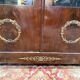 Empire Showcase Library – Mahogany & Gilded Bronzes