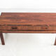 Console danoise de 2 tiroirs en palissandre