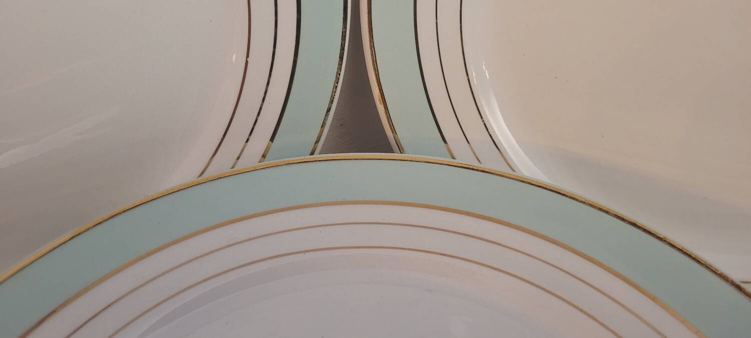 50's dessert plates