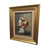 Still life painting signed and framed