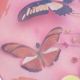 Round frame butterflies naturalized