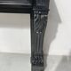 Napoleon III fireplace with claw feet in black marble, 19th century