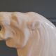 Art Deco sculpture lion and lioness couple