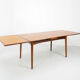 Table extensible en bois de rose de conception danoise, 1960
