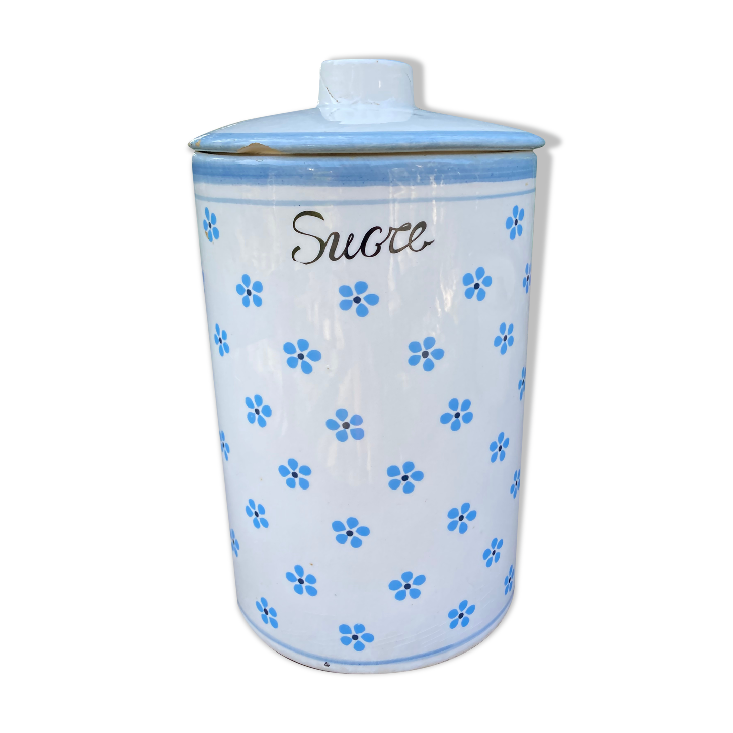 Large sugar pot 19cm