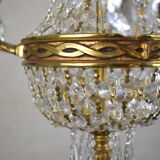 Beautiful chandelier with tassels.