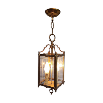 Bronze lantern Louis XVI style in WORKING ORDER - 2 COPIES AVAILABLE