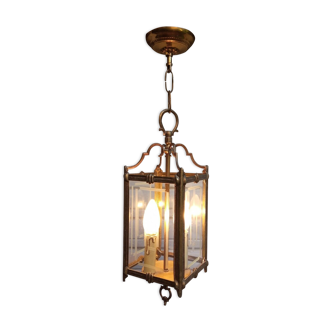 Bronze lantern Louis XVI style in WORKING ORDER - 2 COPIES AVAILABLE