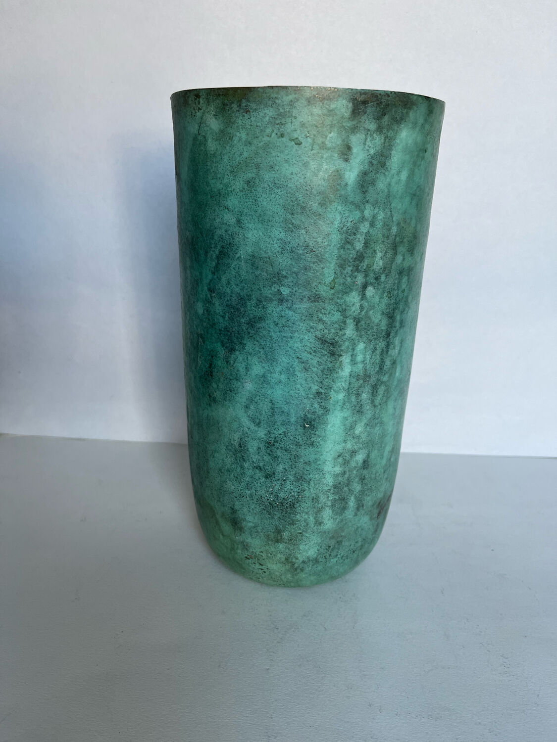 Metal vase
