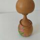 Kokeshi japonaise vintage Ōkura – anneau mobile