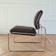 Fauteuil/ Chauffeuse vintage rénovée, années 70