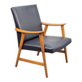Vintage Beech Armchair from De Ster Gelderland, 1960s