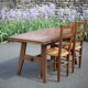 Rene gabriel table, 50s wood table, dining table, kitchen, veranda