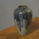 Vase Grebert céramique du beauvaisie signé c Grebert