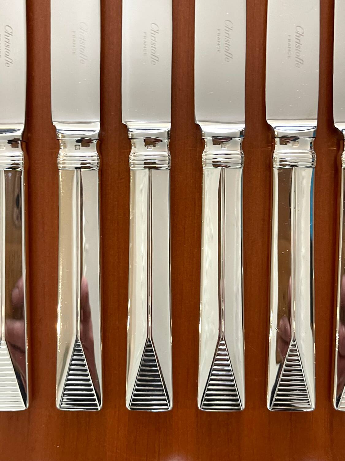 Christofle Atlantide, 24-piece cutlery set, excellent condition
