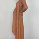 Vintage Terracotta Pregnant Woman Sculpture – Mid-Century Style Maternity Art Figurine