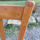 6 wooden bistro chairs, Luterma style