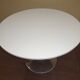 Table ronde vintage pied tulipe