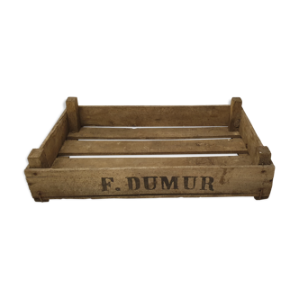 Old wooden crate