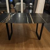 Nero marble table