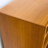 Bibliothèque danoise en teck par HW Klein pour Bramin, années 1960