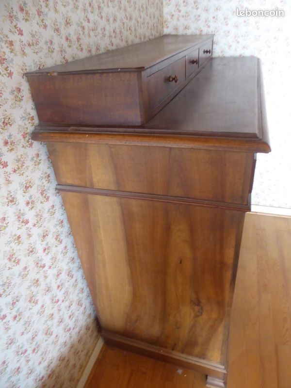 Antique solid walnut furniture from the early 1900s.