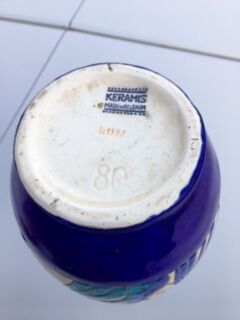 Vase potiche Charles Catteau 1930