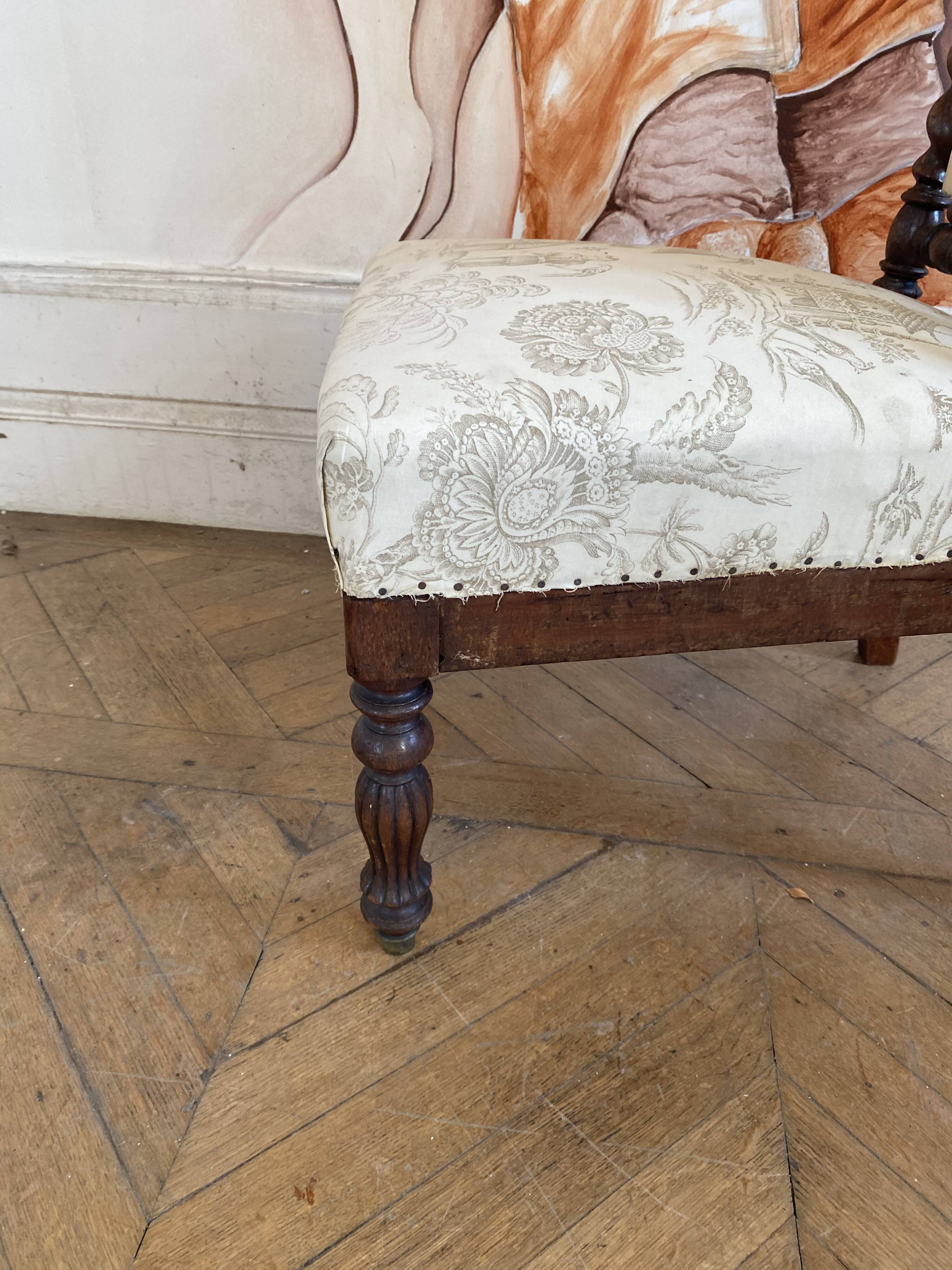 Napoleon 3 heating chair