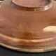 Glazed ceramic dish Puigdemont poisson, 1960