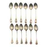 Napoleon III 19th Century Silver Vermeil Tea Set