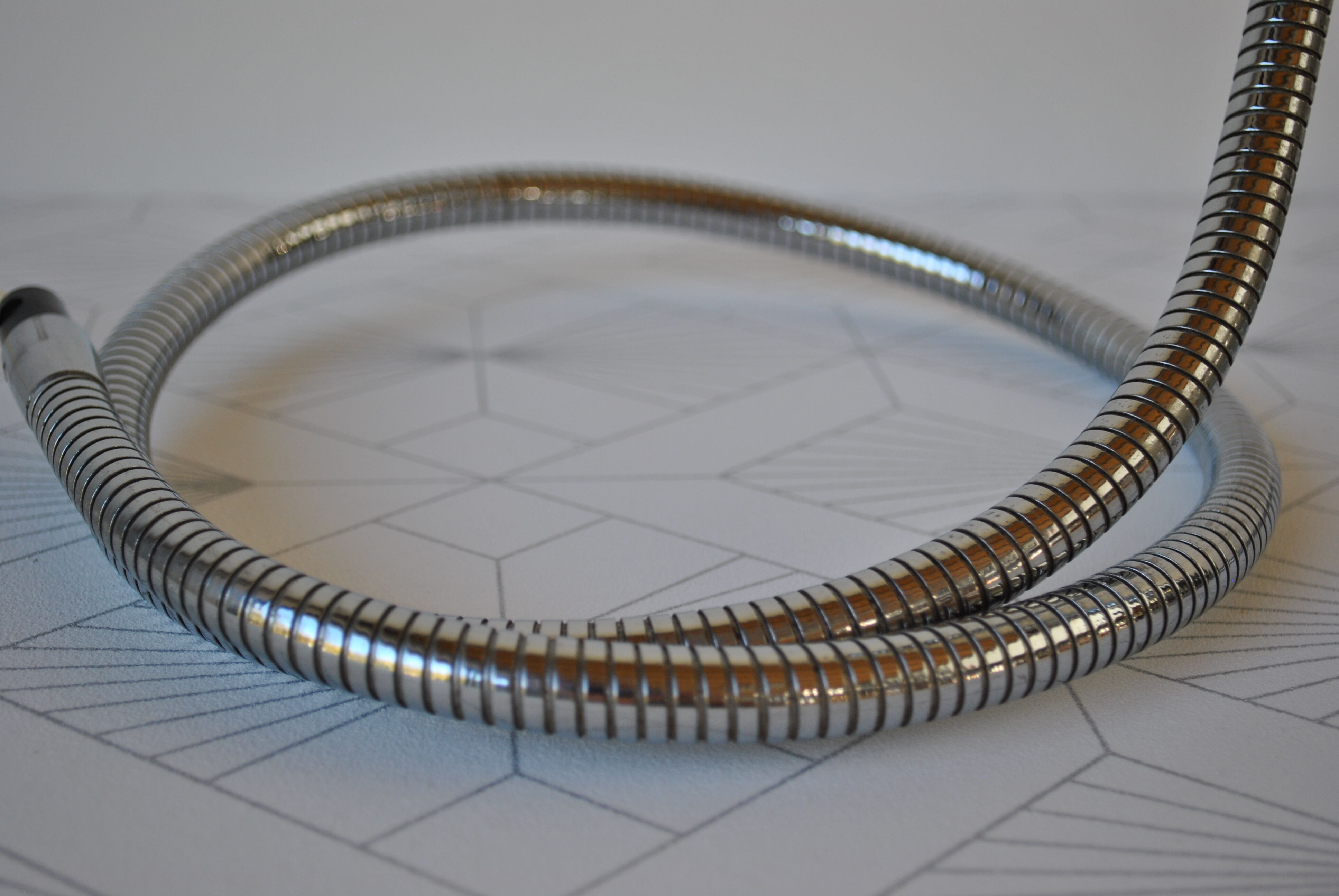 Snake model lamps pair by Gepo ,1970