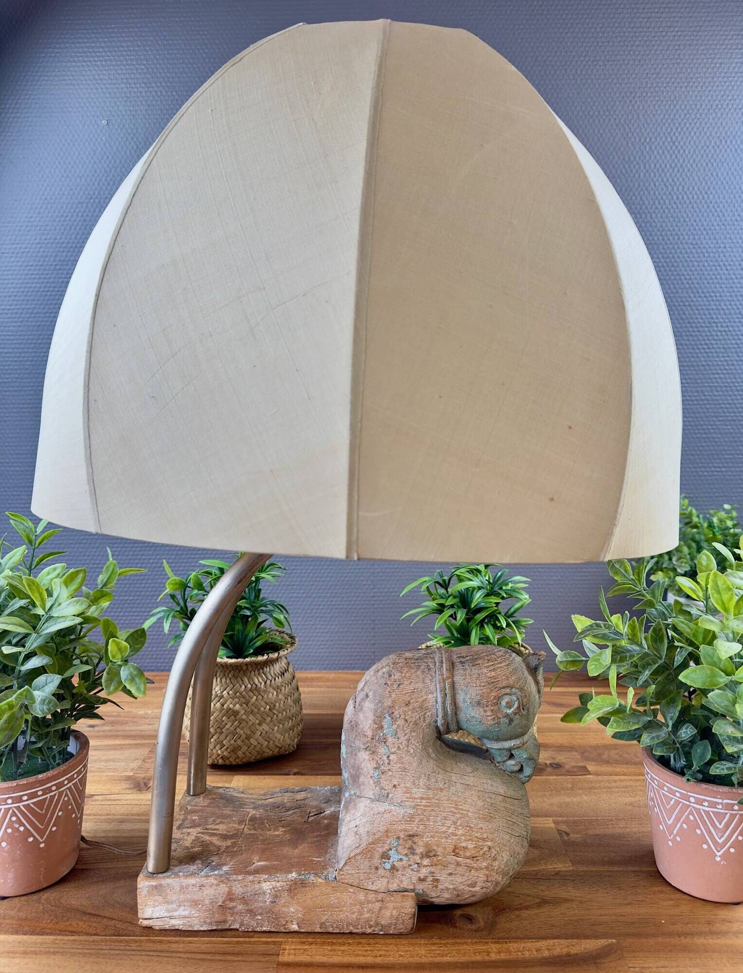 Claude de Muzac Lamp (1934-2022) – Handmade and sculptural piece