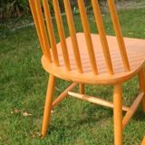 Chaises scandinaves bois