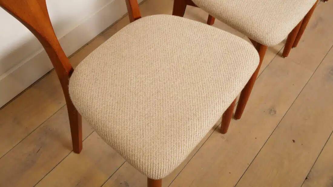 6 x dining chair | Koefoeds Hornslets | Niels Koefoed | Model Peter | Teak