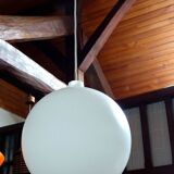 Louis Poulsen XL vintage opaline Scandinavian pendant light 40 cm