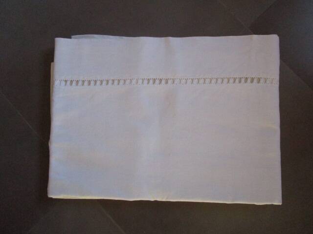 Old sheet 320x220cm - embroidered back