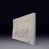 Plaster reproduction, 2 cows and 1 calf, Egyptian style