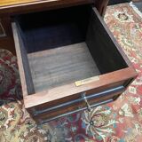 Louis XVI style mahogany flat desk