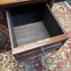 Louis XVI style mahogany flat desk
