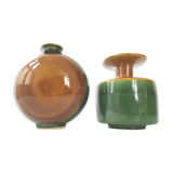 Set of 2 Edouardo Vega 1970 vintage vases