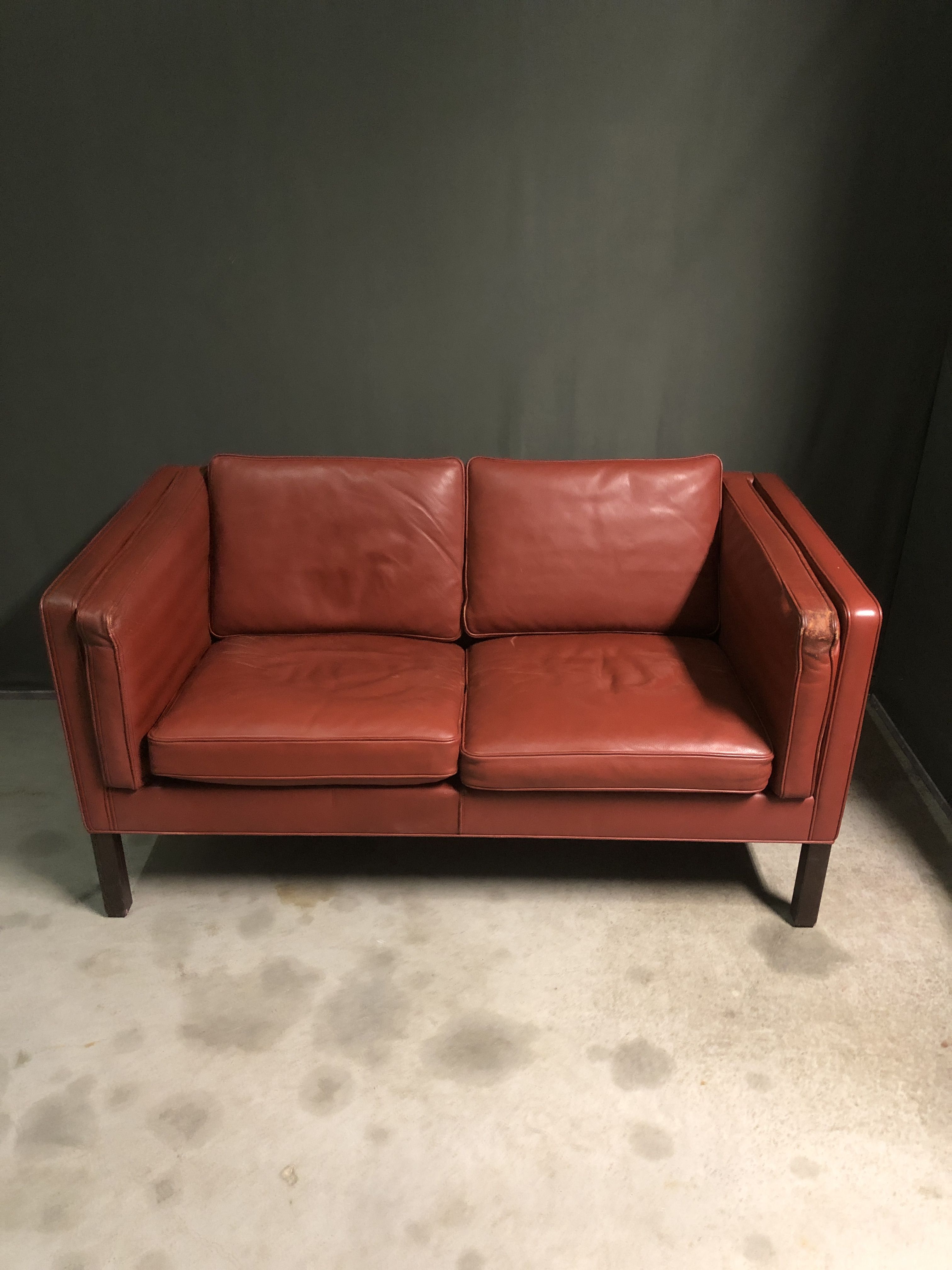 2 seat sofa by Borge Mogensen  for Fredericia Stolefabrik 1960's