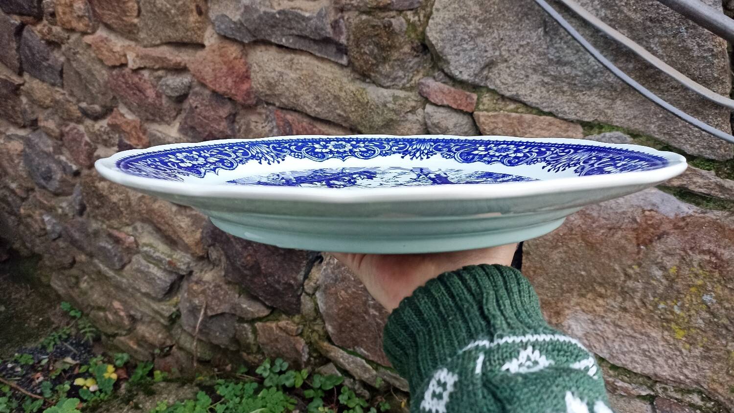 Ceramic serving dish by Boch
