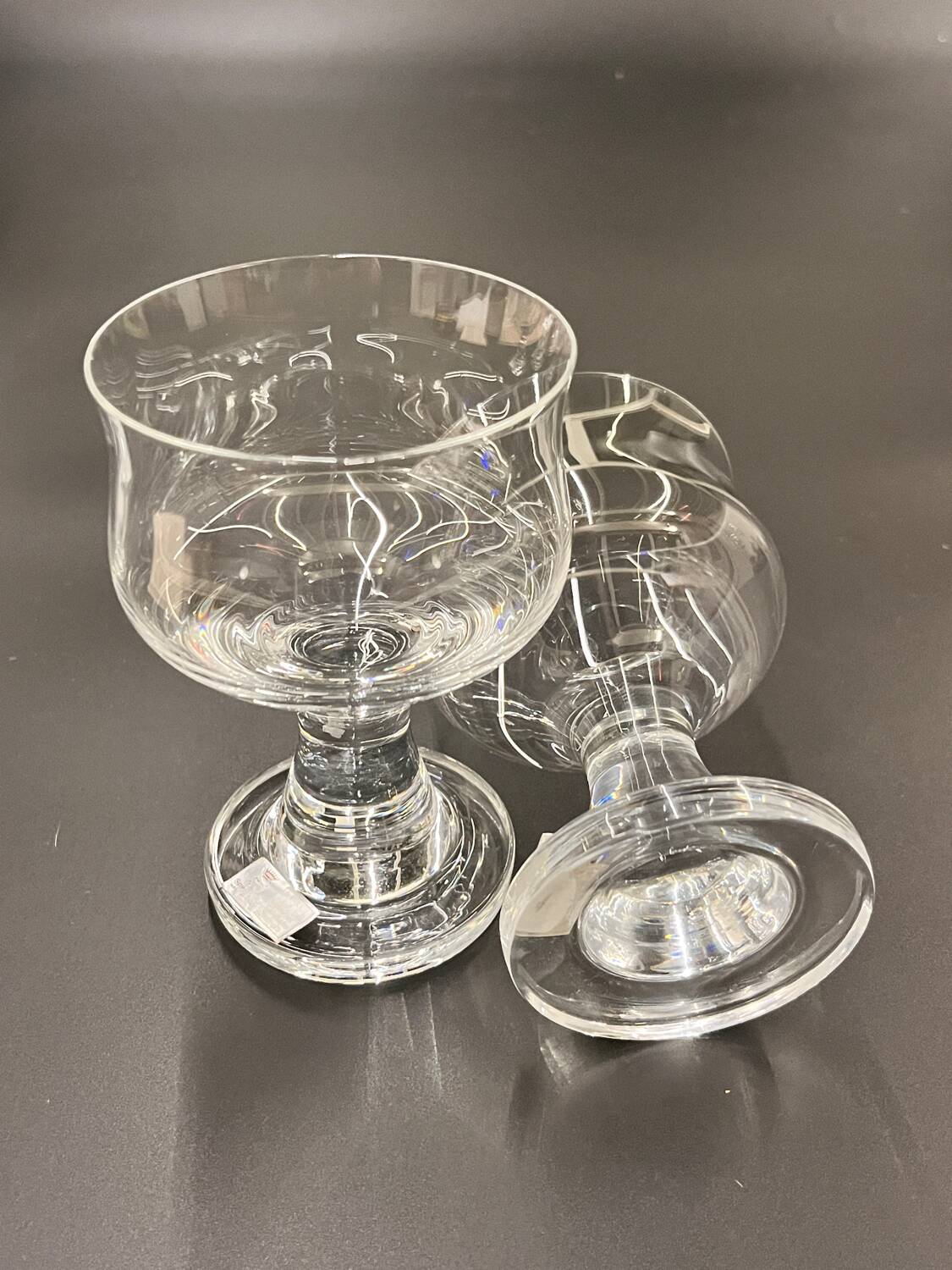Set of 6 Spiegelau crystal glasses